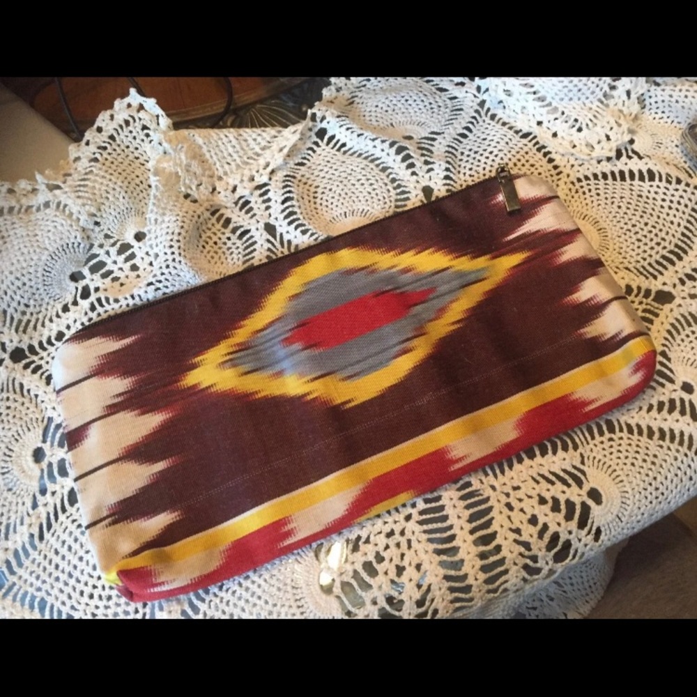 BOHO TYE DYED JINGPIN COSMETIC BAG